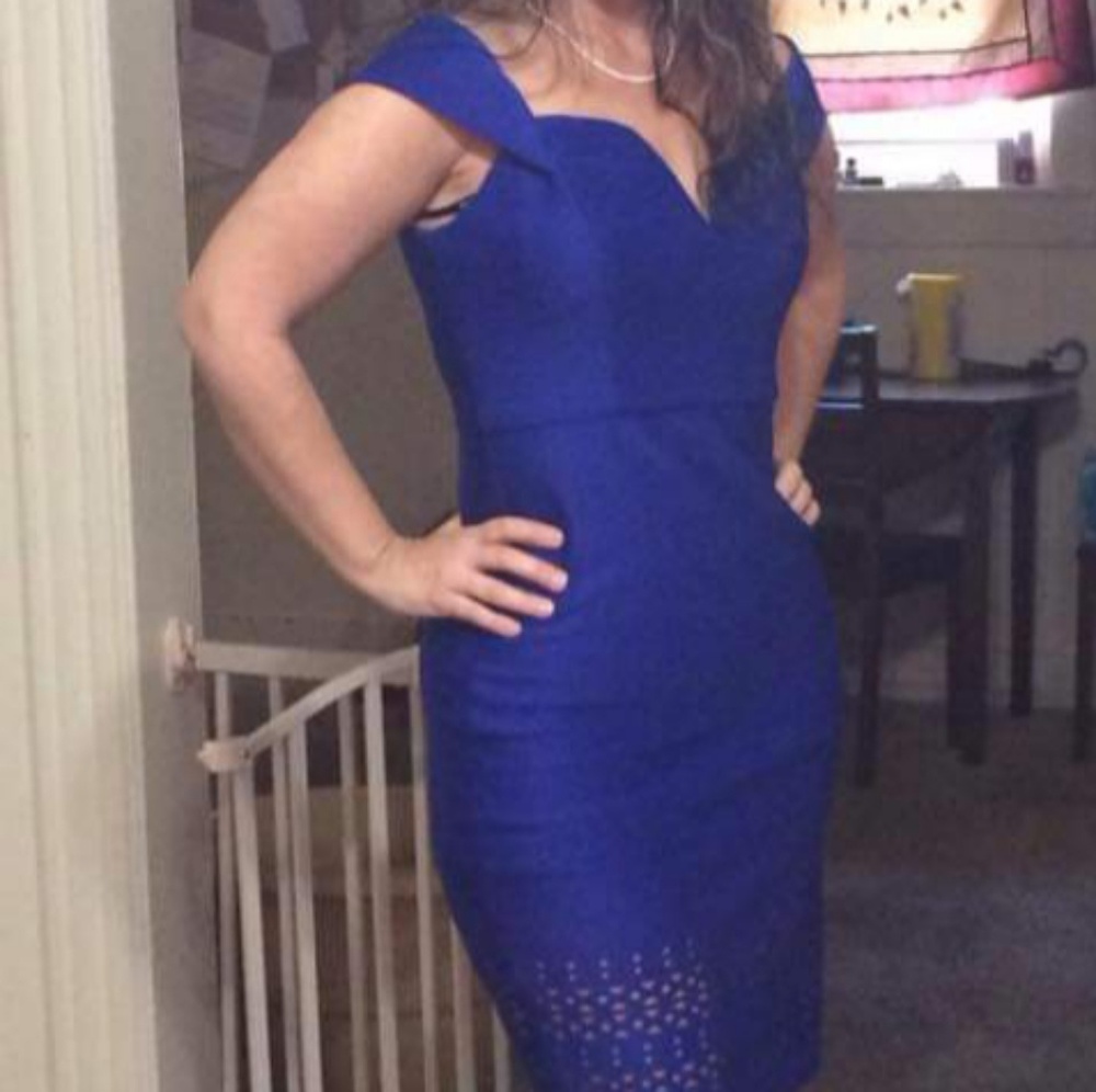 Blue Bisou Bisou dress